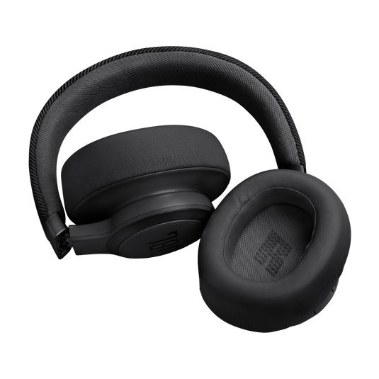 JBL Live 770NC - Black - Wireless Over-Ear Headphones with True Adaptive Noise Cancelling - Detailshot 1 image number null